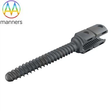 Titanium ortopedski implantat Kirurški spinalni vijak za pedikulu kralježnice