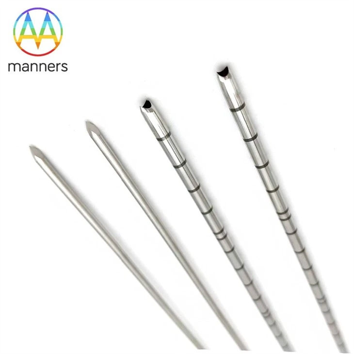 Medical Sharp Solid Stainless Steel Trocars Needle