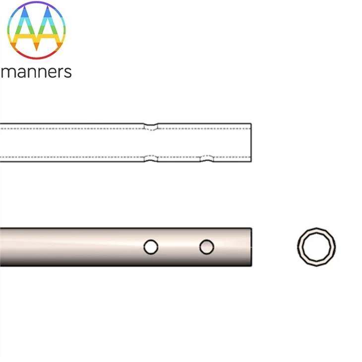Medical Stainless Steel One Side Closed Tube With Side Hole